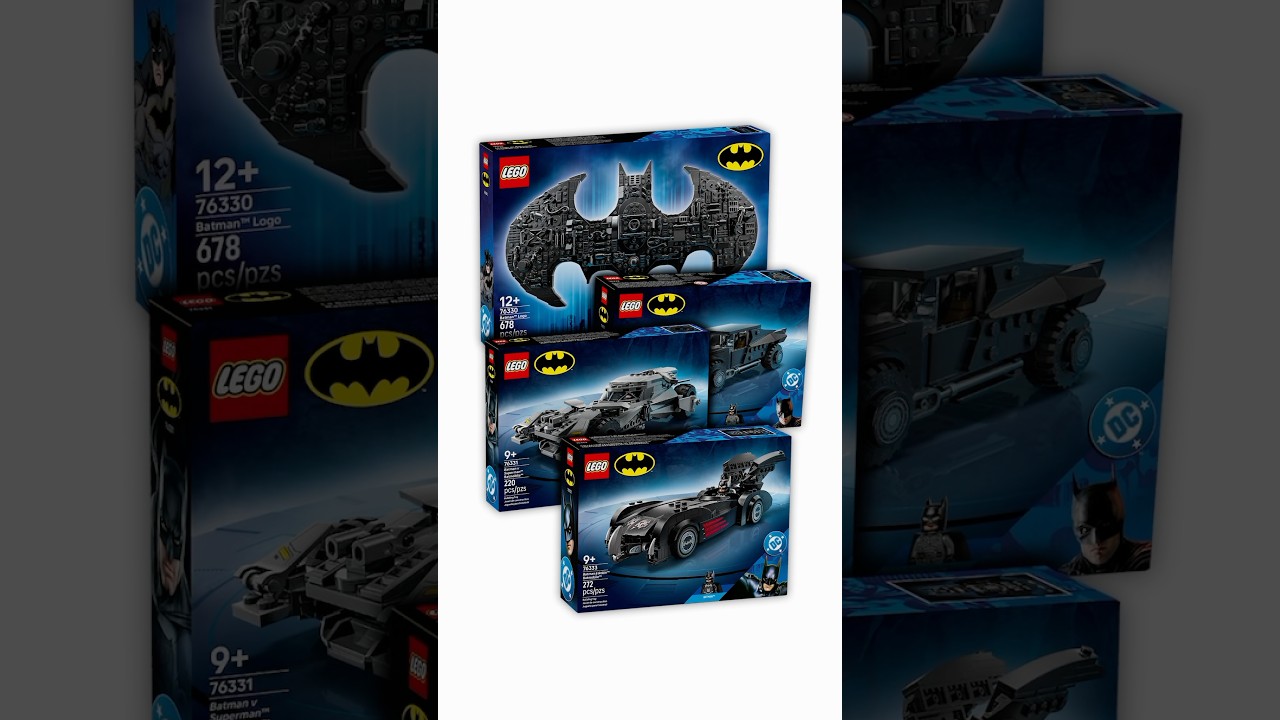 ОФИЦИАЛЬНО представлены наборы LEGO Batman к 20-летию