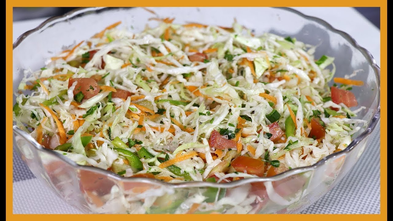SALADA DE REPOLHO SIMPLES E RÁPIDA