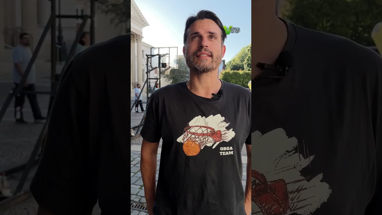 Sport gegen Gewalt - Basketball im Stadtzentrum von Plauen kommt an | V.TV
