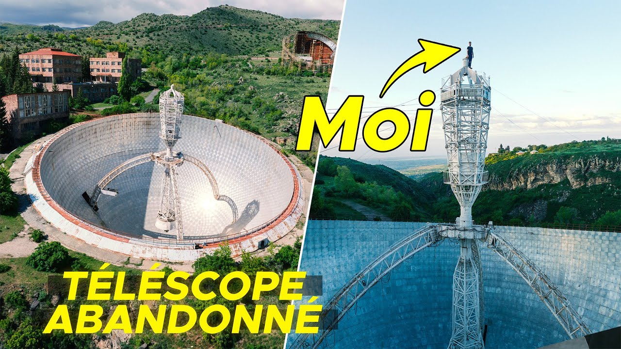 EXPLORATION DU PLUS GRAND T&Eacute;LESCOPE ABANDONN&Eacute; AU MONDE 🇦🇲