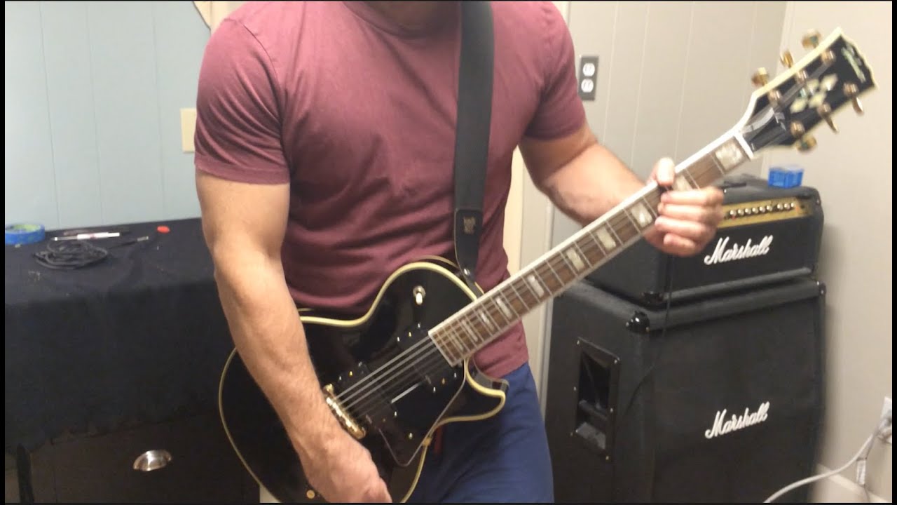 Easy no soldering EMG 81/85 pickup installation Zakk Wylde signature series