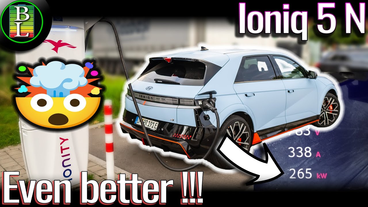 The NEW and improved charging curve of the Ioniq 5 is amazing