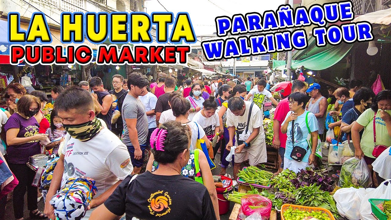 La Huerta PUBLIC MARKET | Parañaque Market thrives with activity as vendors spill onto the streets |