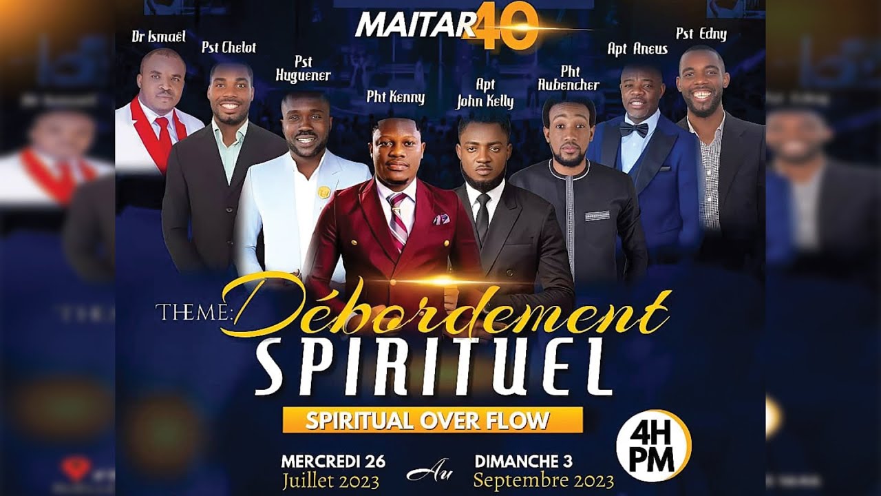 MAITAR 40 || Débordement spirituel || 15ème Jour|| 09 Août 2023