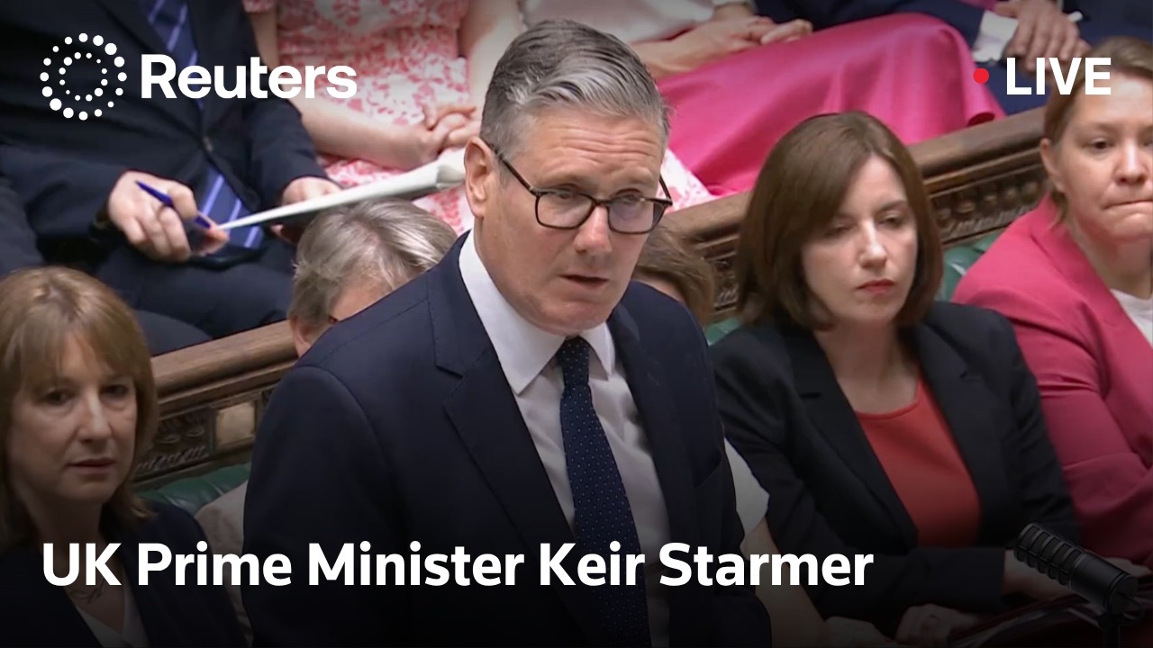 LIVE: Outgoing British PM Keir Starmer takes questions in parliament