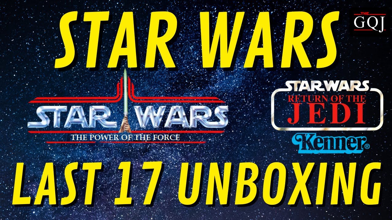 Kenner Star Wars 3 3/4” POTF 80’s Last 17 Action Figure Unboxing