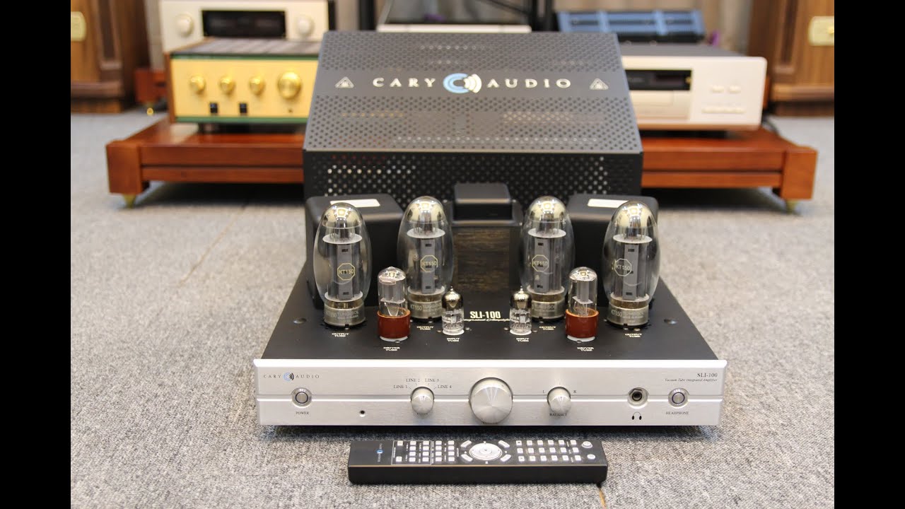 Giới thiệu và test ampli đèn Cary Audio SLI 100