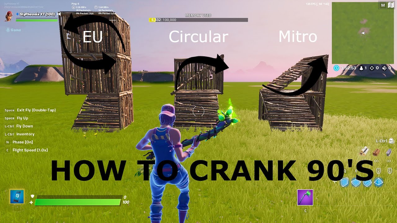 Fortnite Chapter 2- How to crank 90's