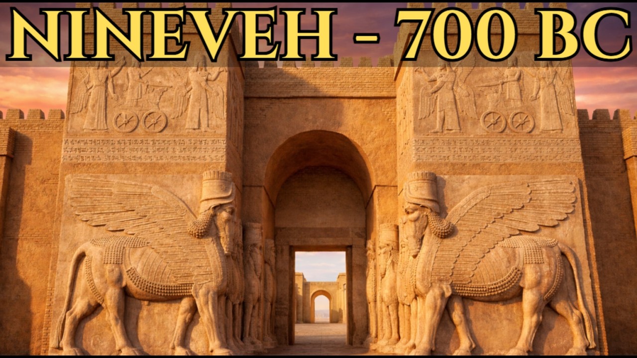 Nineveh in 700 BC — The Most Powerful City on Earth (AI Reconstruction)