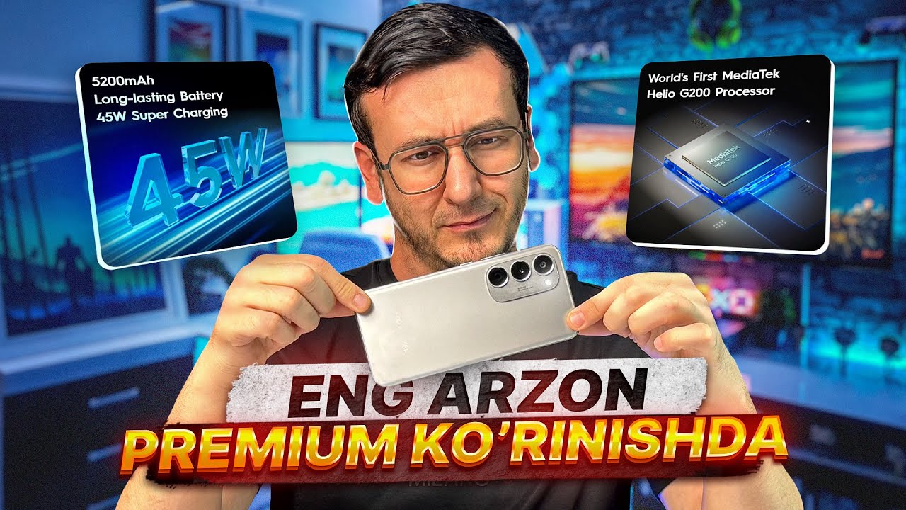 Tecno SPARK 40 Pro + To'liq Obzor -Premium Ko`rinish, arzon narx (KONKURS)