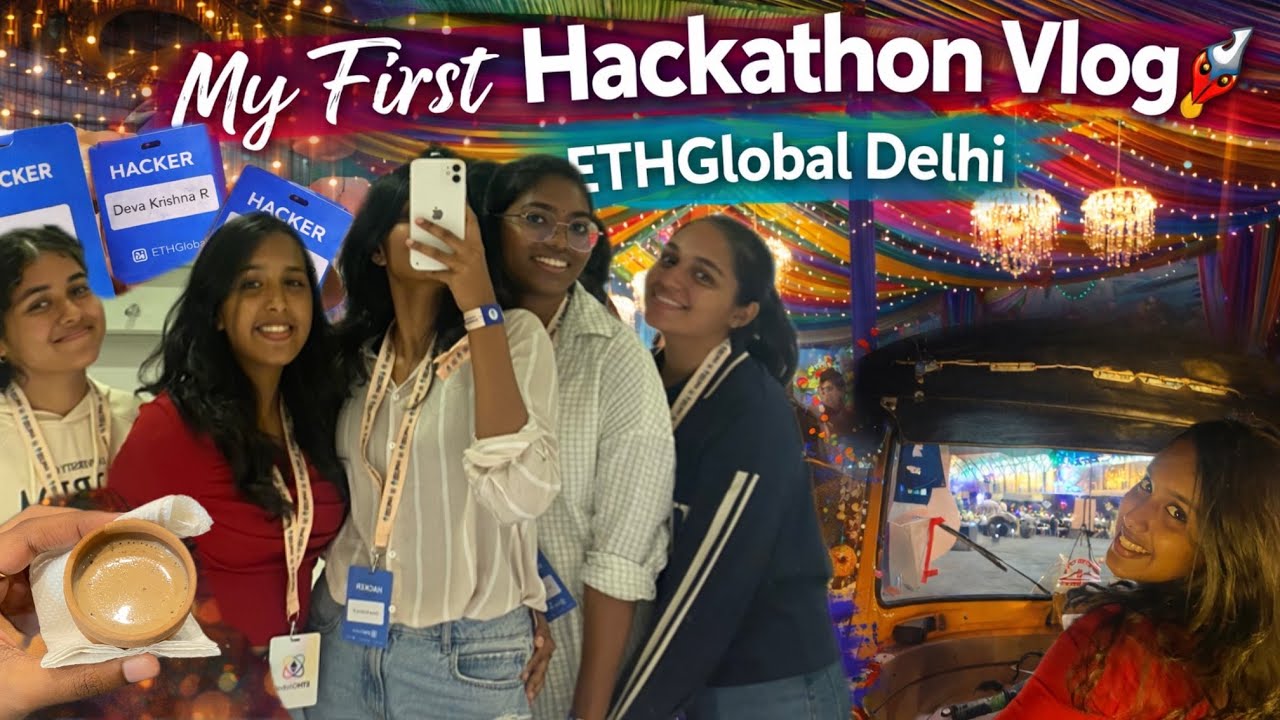 ETH Global Hackathon vlog💃🏻| PART 1 | #delhivlog #ethglobal 