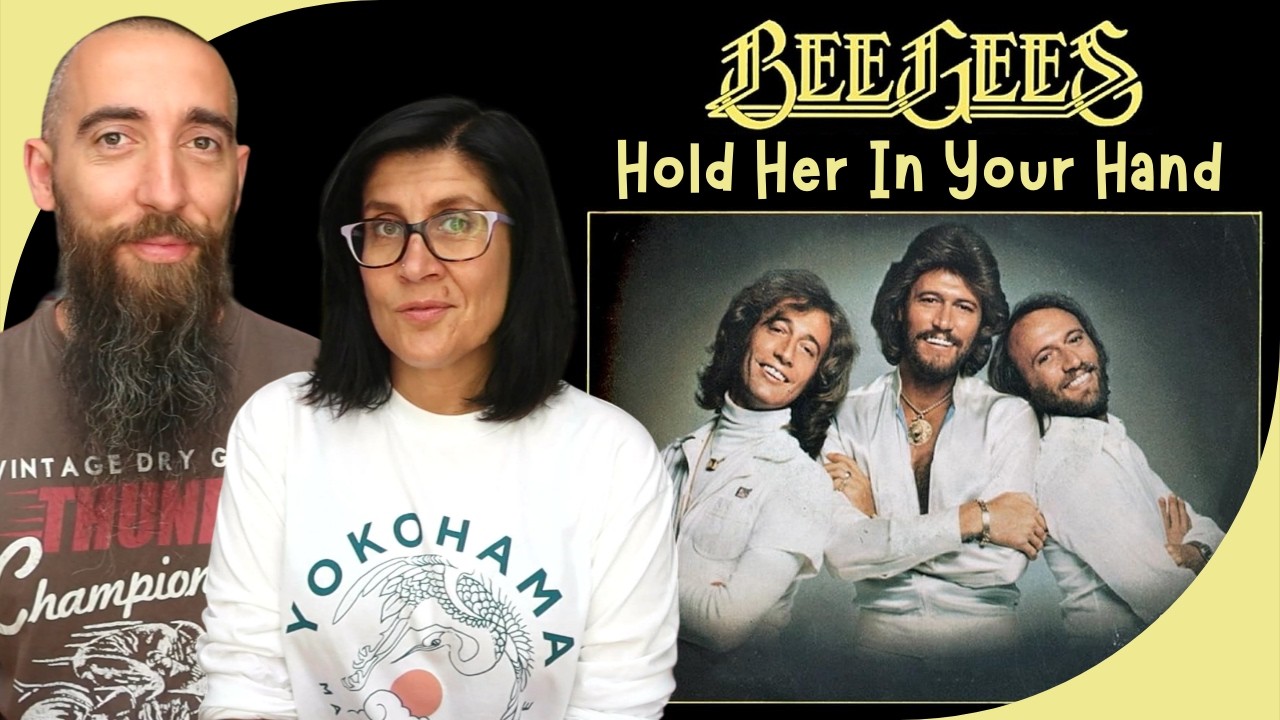 Bee Gees - Hold Her In Your Hand (РЕАКЦИЯ) с моей женой