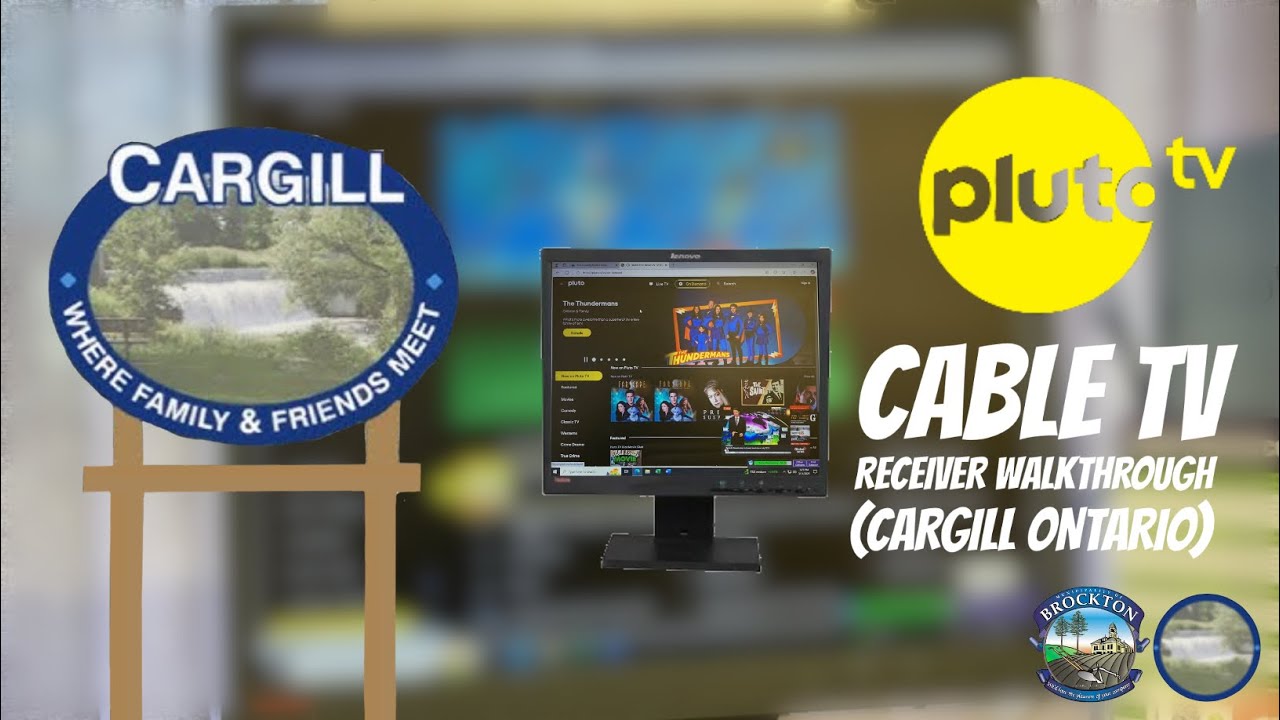 Cable TV Reviews: Pluto TV (Cargill/Brockton) Cable TV Receiver Walkthrough