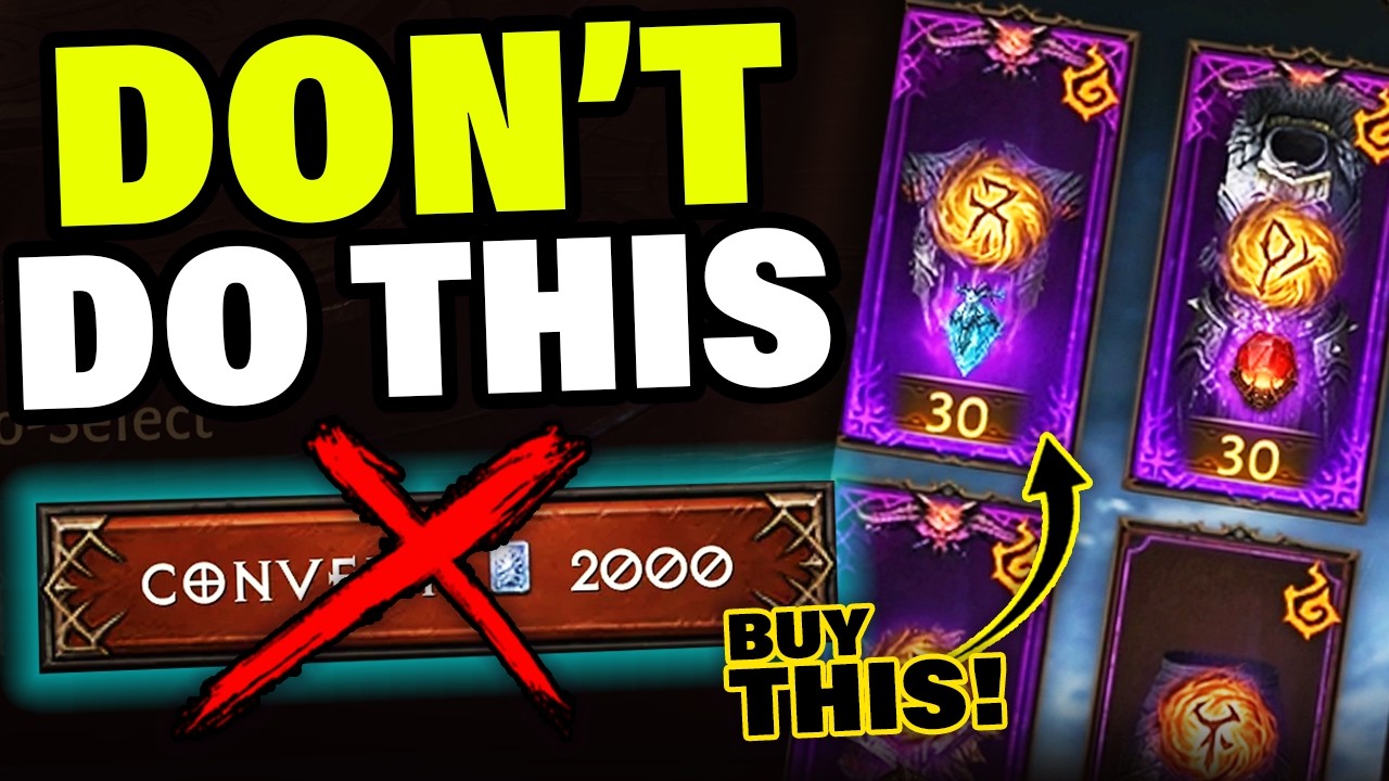 The BEST Way to Use Platinum in Diablo Immortal (Avoid These Mistakes!)