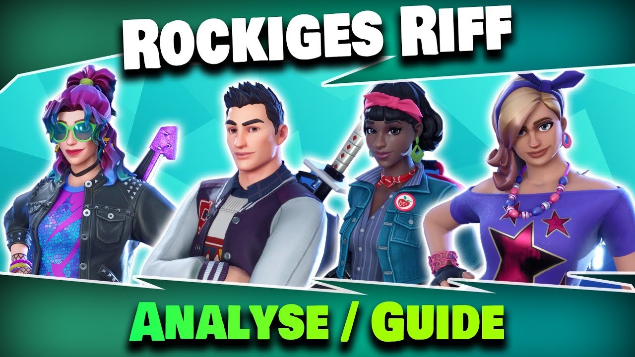 Rockiges Riff - Season X Heldenf&auml;higkeit | Fortnite Rette die Welt