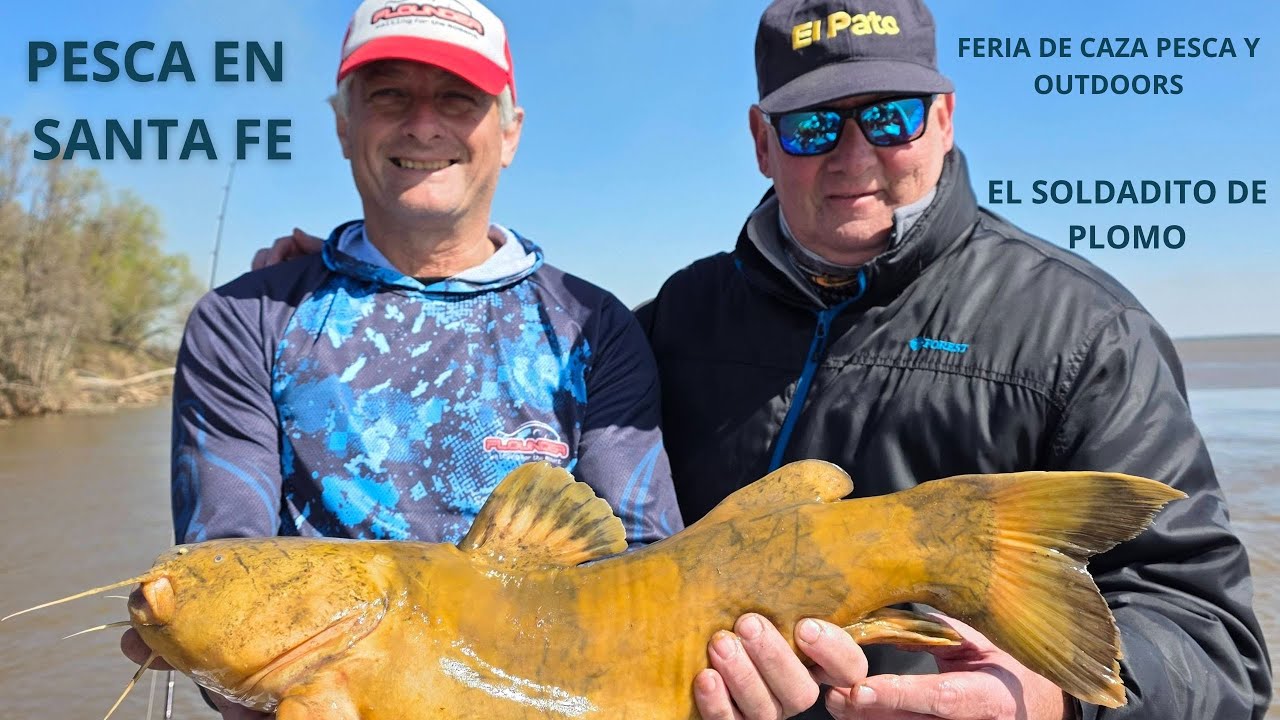 PESCAMOS CERCA DE SANTA FE UNA INTERESANTE VARIEDAD DE ESPECIES - EL PATO TV 1204