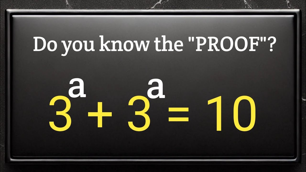 Only Smart Students Can Solve This Mind-Bending Exponent Puzzle!