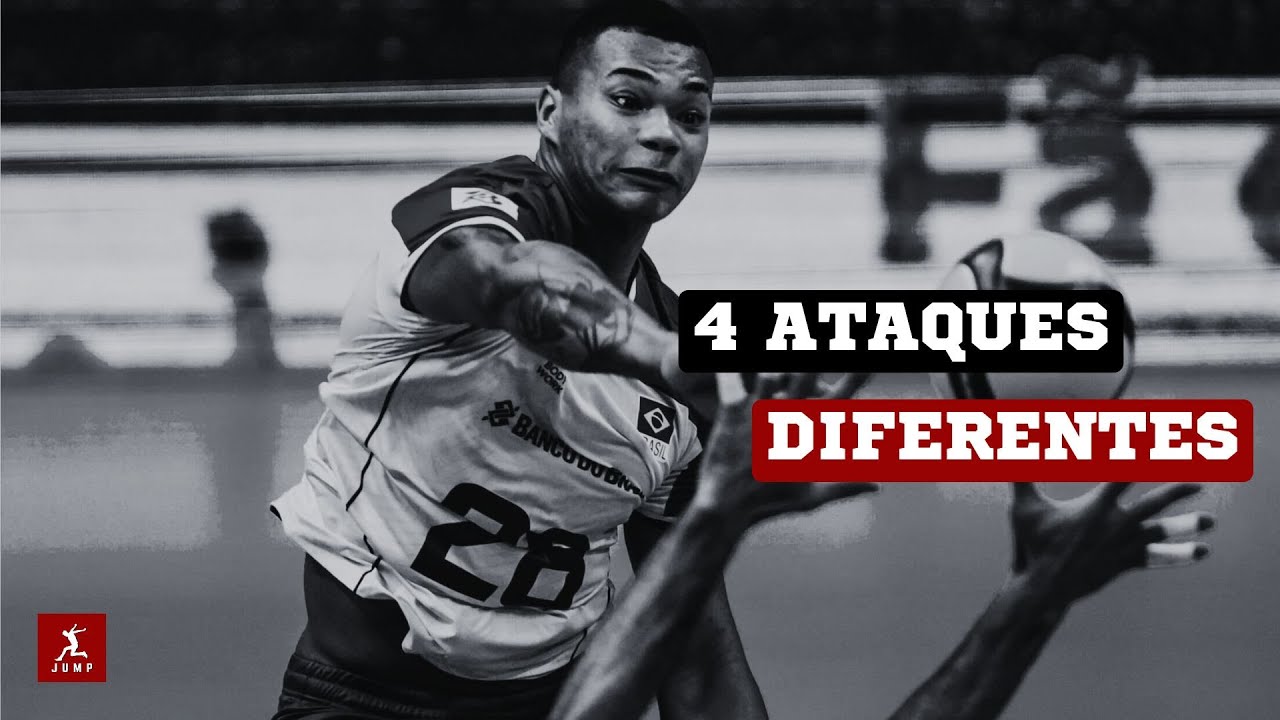 Ataque volei - 4 ataques diferentes que você pode fazer