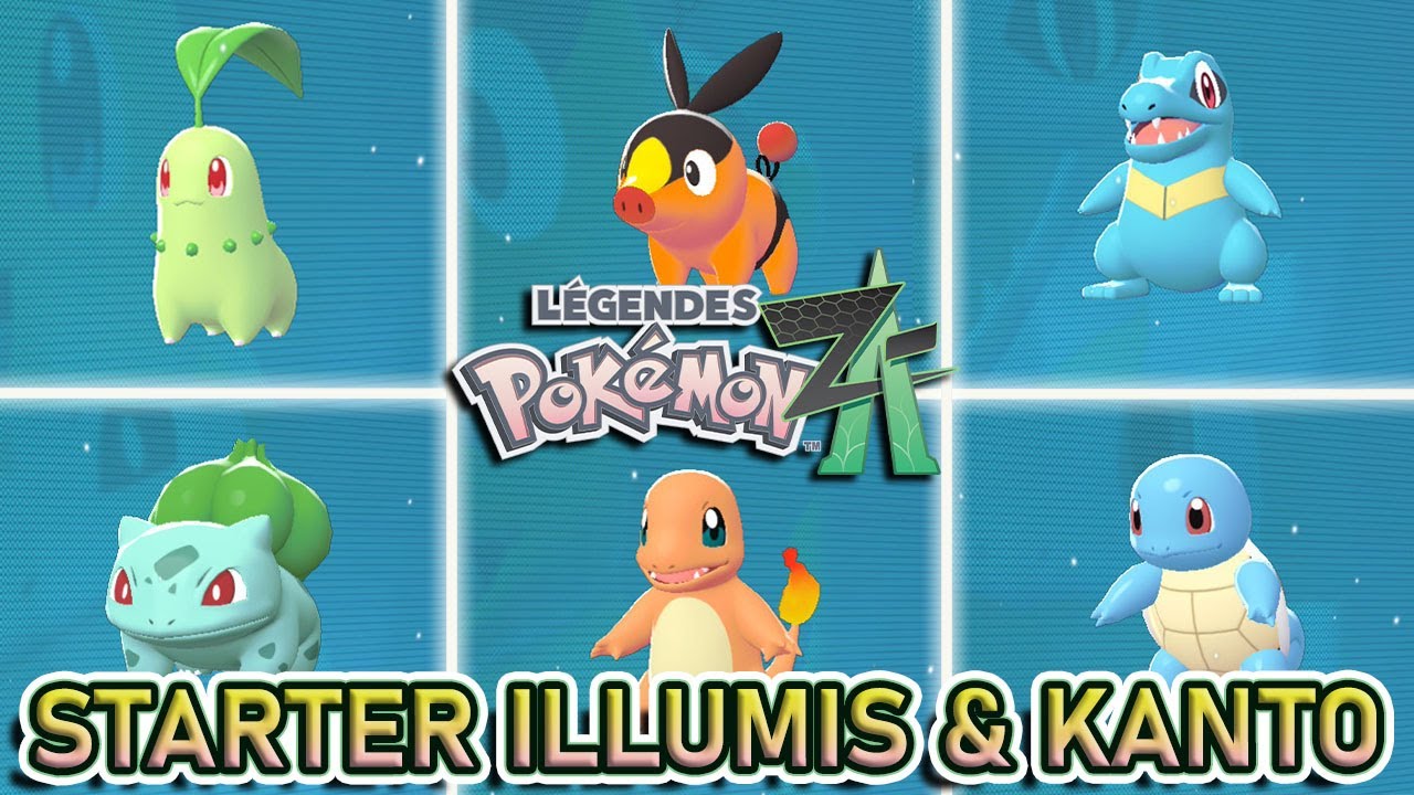 CAPTURER TOUS LES STARTER D&rsquo;ILLUMIS + KANTO | L&eacute;gendes Pok&eacute;mon ZA