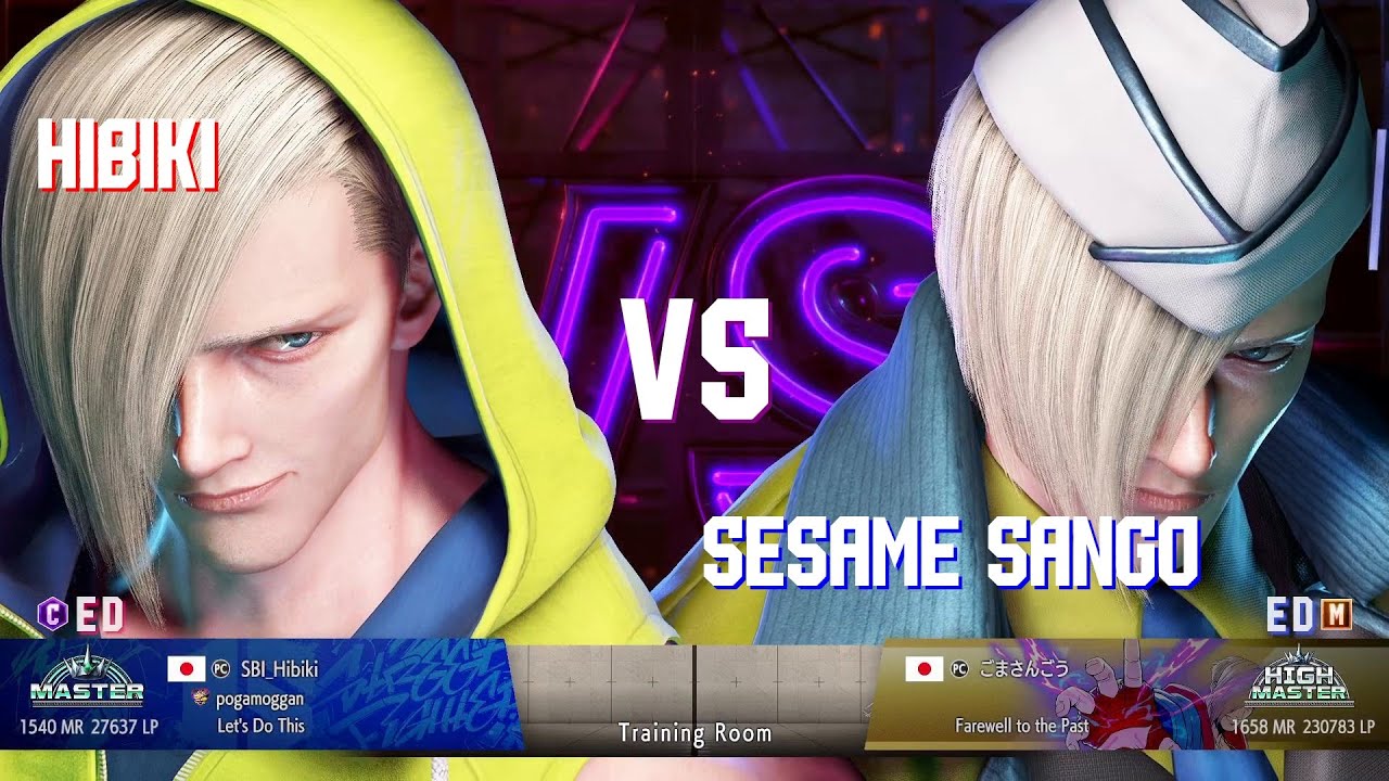 SF6 Hibiki (Ed Classic) Vs Sesame Sango (Ed Modern)