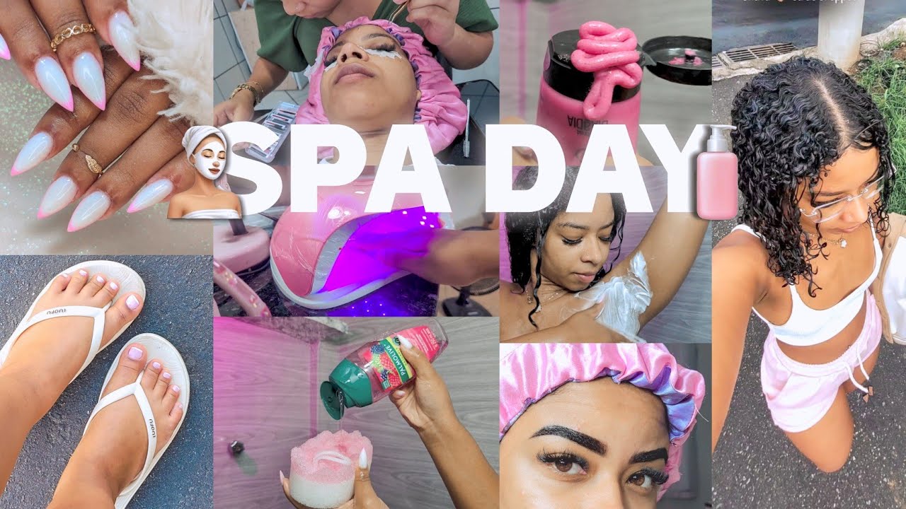 SPA DAY💅🏽| PÓS CIRURGIA | COMPLETO | BANHO PREMIUM, COMPRINHAS, SOBRANCELHAS, CÍLIOS UNHAS| #spaday
