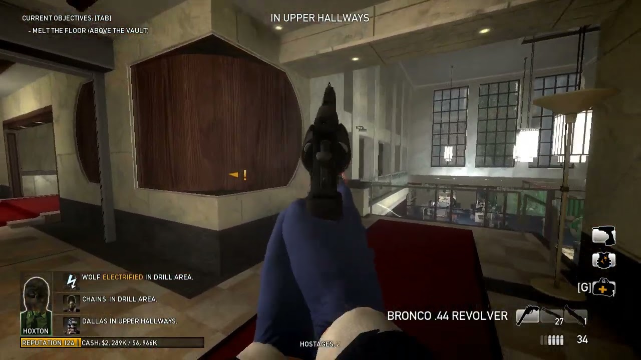 Payday  The Heist, First World Bank Overkill With Better Bots Mod