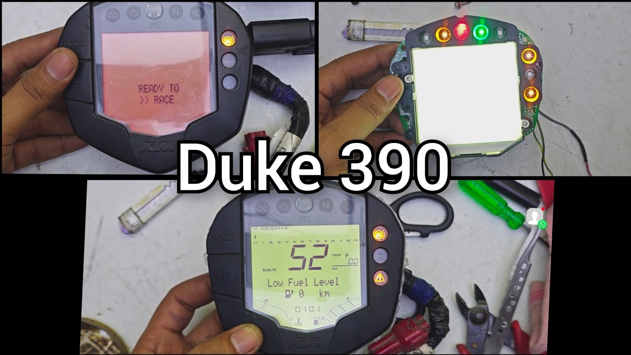 Duke 390 Bs3 Meter Repair and Modify with Bright White 🤍