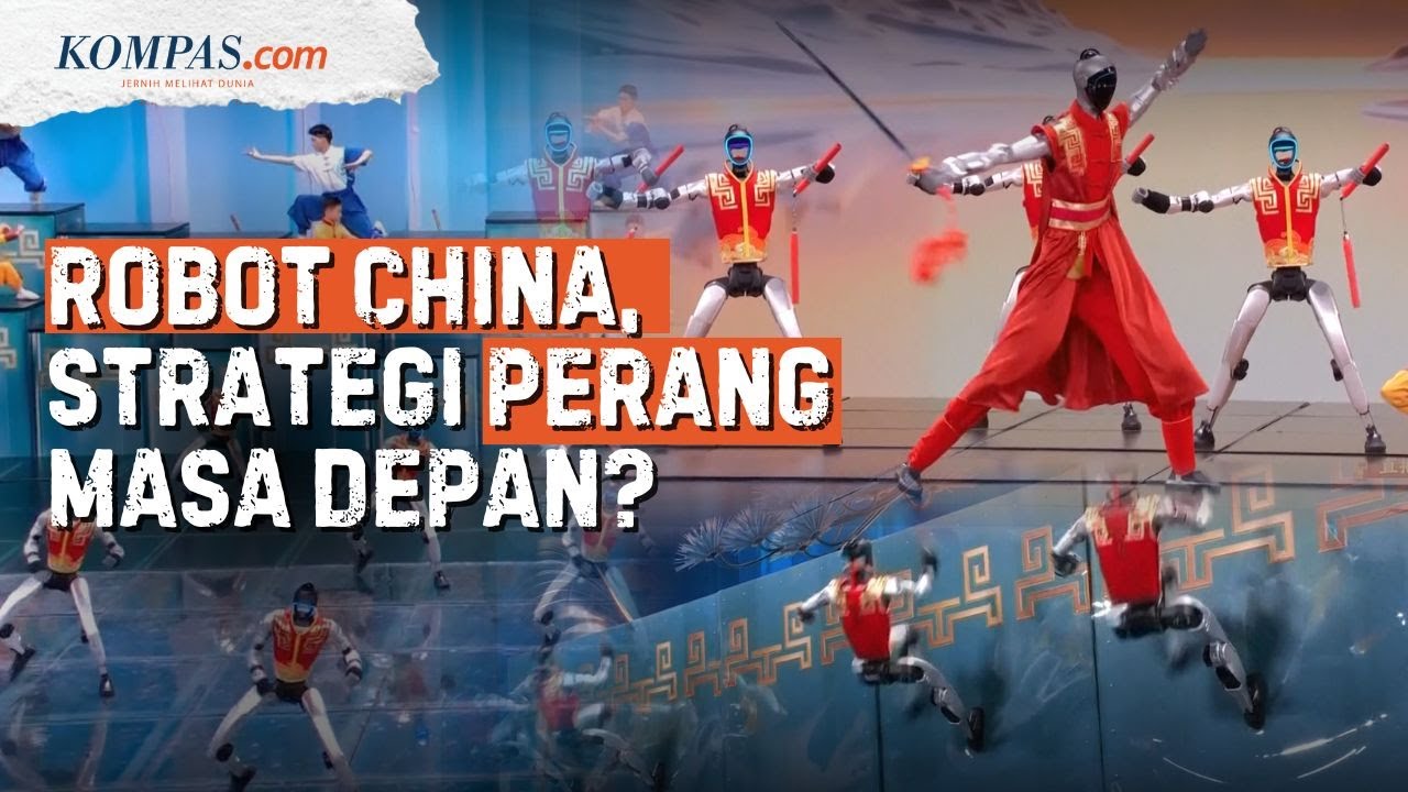 China Pamer Robot Kung Fu, Sekedar Atraksi atau Pasukan Perang Masa Depan?