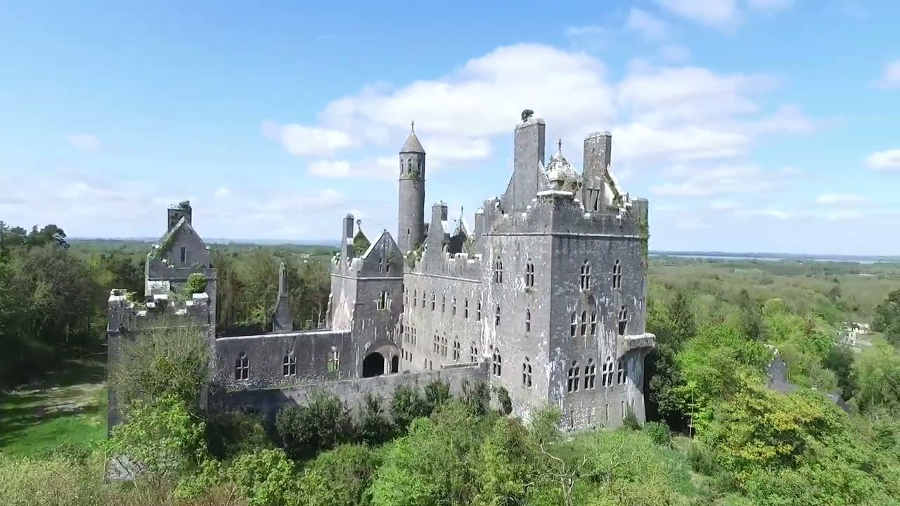 Dromore Castle and lake, co Limerick. Pat Conroy. 