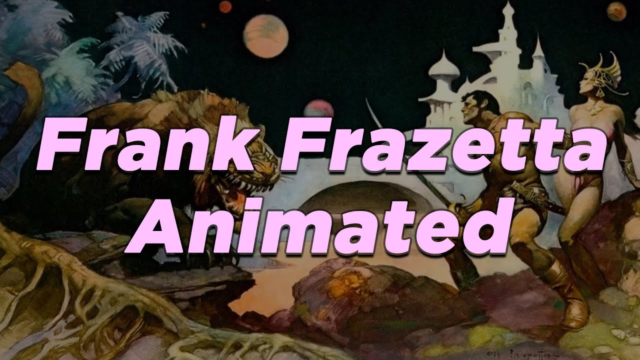 Frank Frazetta's Art Animated with Grok Imagine