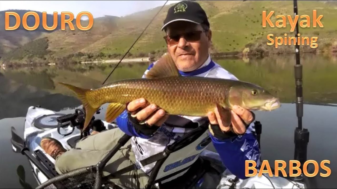 Pesca em Kayak no douro