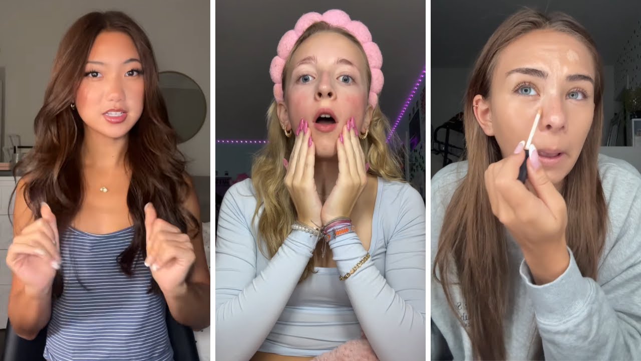 GRWM for School | Get Ready With Me TikTok Compilation