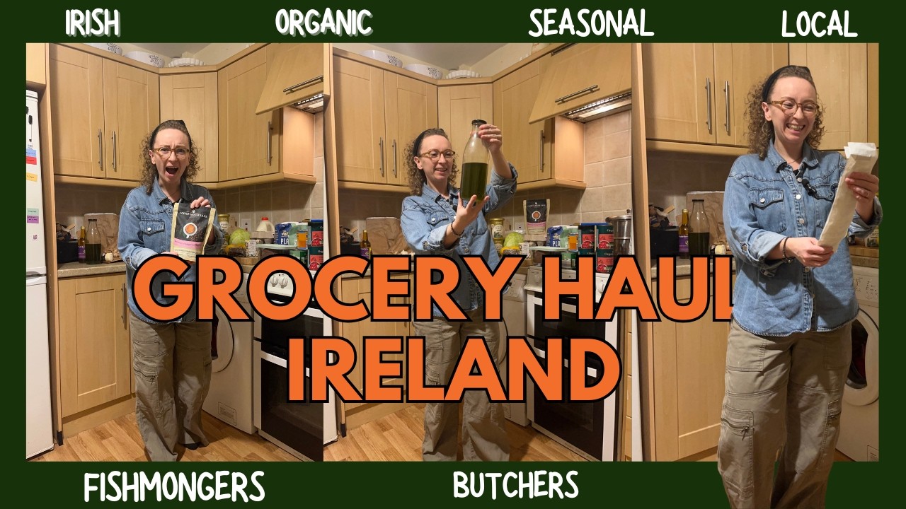 CHEFS WEEKLY MENU & GROCERY HAUL Waterford, Ireland 🇮🇪 