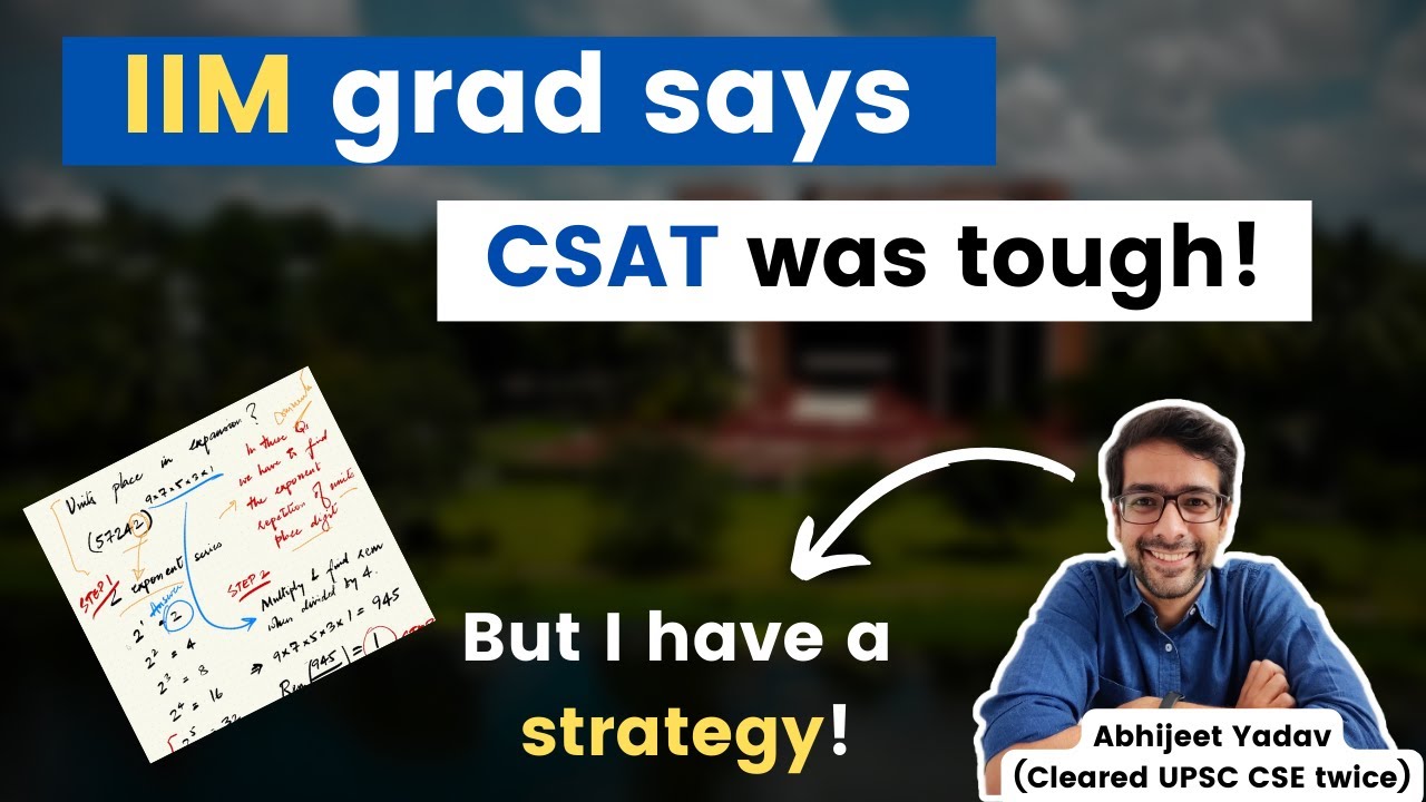 You just need 31 correct to clear UPSC CSAT Paper 2025