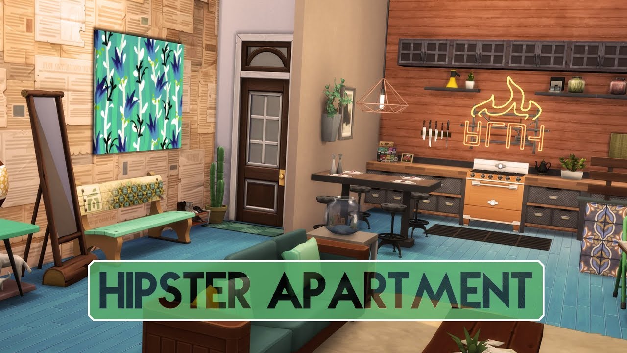Sims 4 | Apartment Renovation | Hipster Apartment