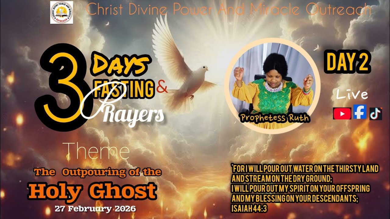 Day 2 II 3 Days  Fasting And Prayers II With Prophetess Ruth