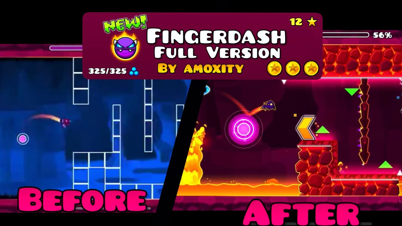 Fingerdash Full Version (Fingerbang) 4min+ XL Demon | New Update