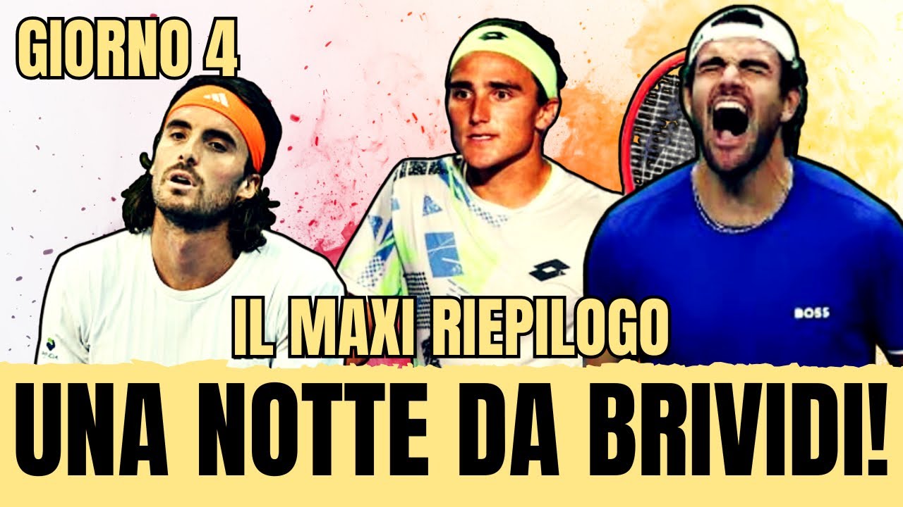 CUORE BERRETTINI! RIMONTA MANNARINO E SI GUADAGNA ZVEREV! BELLUCCI OUT, C’È SVRCINA PER SINNER