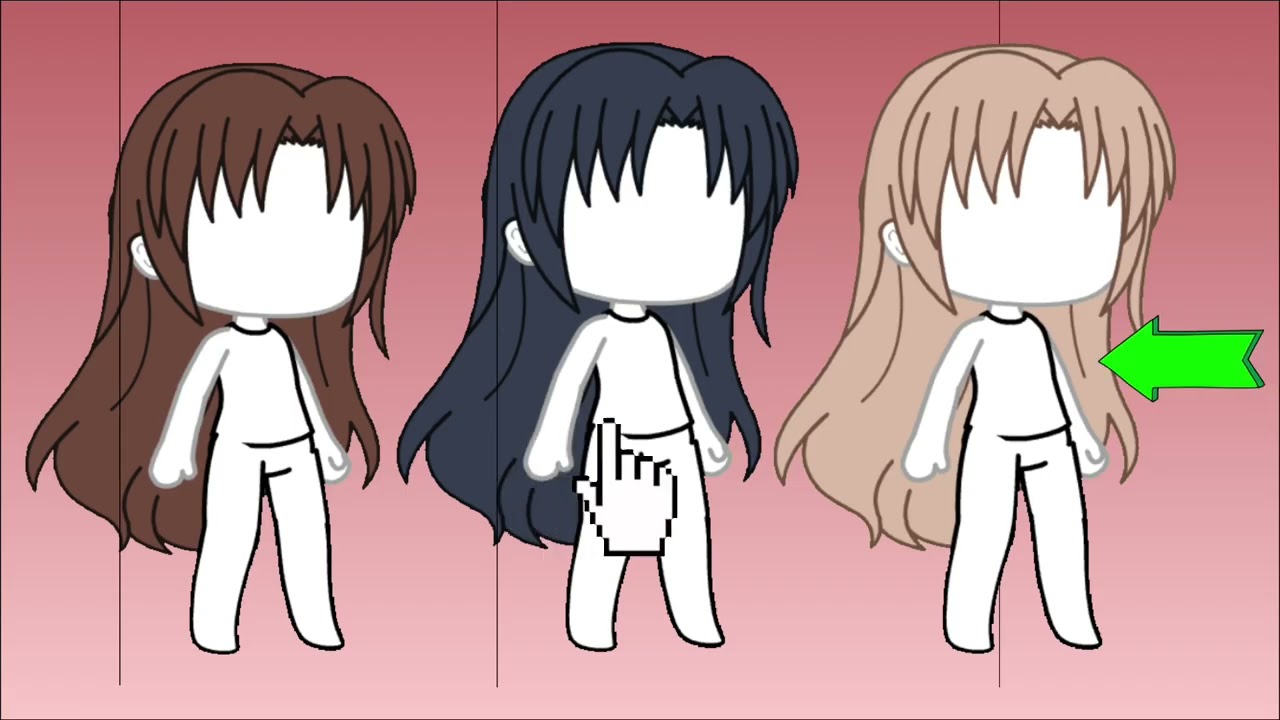 If gacha was One of those anime Mobile dress up games