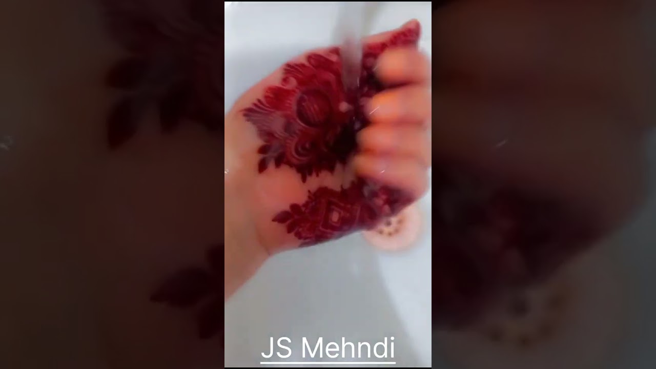 Mehndi shorts#hennatattootutorial #simplemehndidesign #arabic #js #henna for beginners step by step