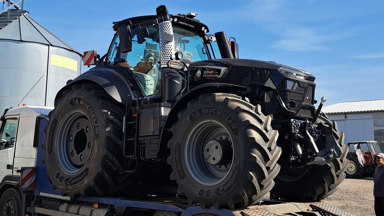 ✮Nowy DEUTZ-FAHR 9340 TTV Warrior! ✔ Nowy Nabytek 2024 ✮ Zjazd z Lawety ✮