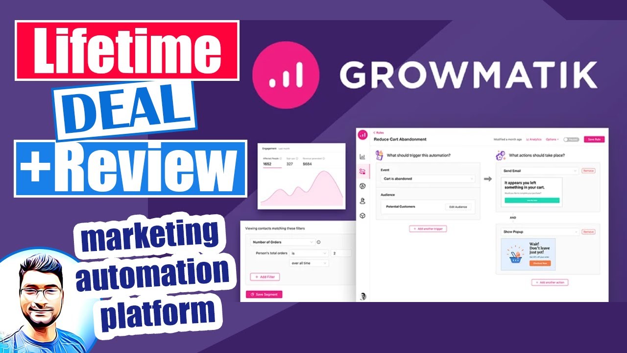 Growmatik Review: Appsumo Lifetime Deal - is It Best Alternative of Drip?