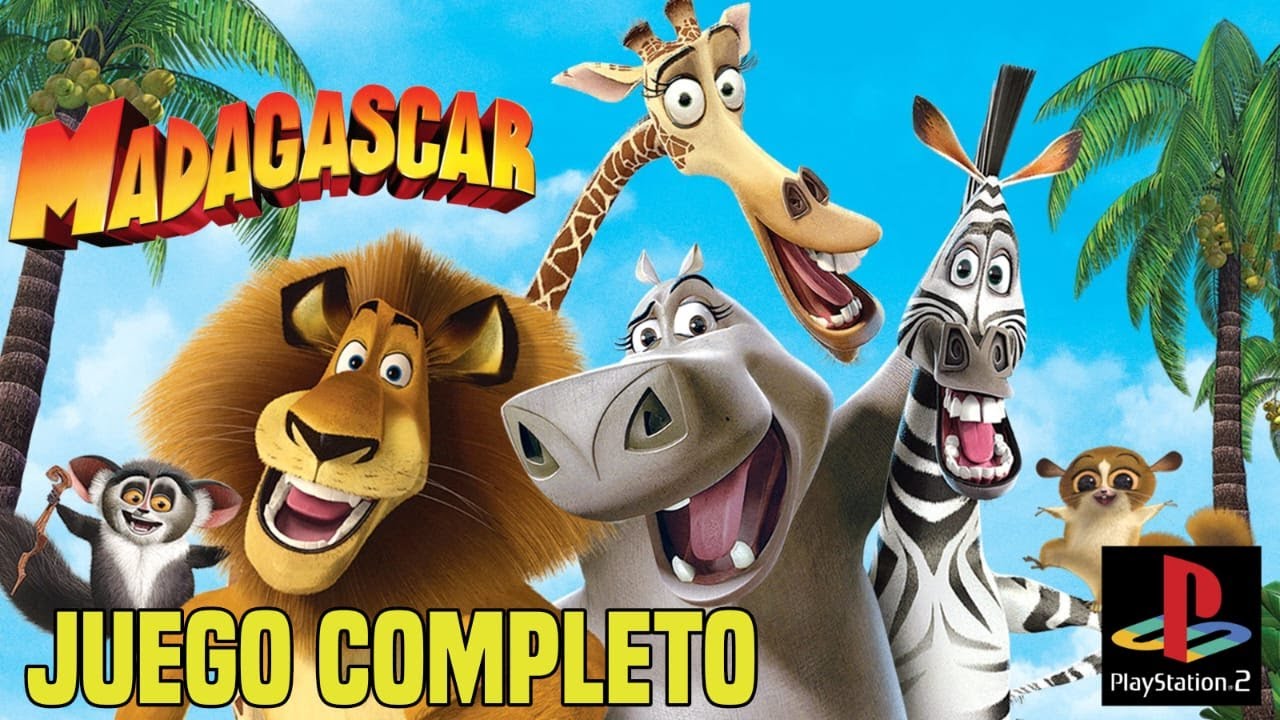Madagascar PS2 - Juego Completo en Español | Full Game Walkthrough Sin Comentarios (100% Gameplay)