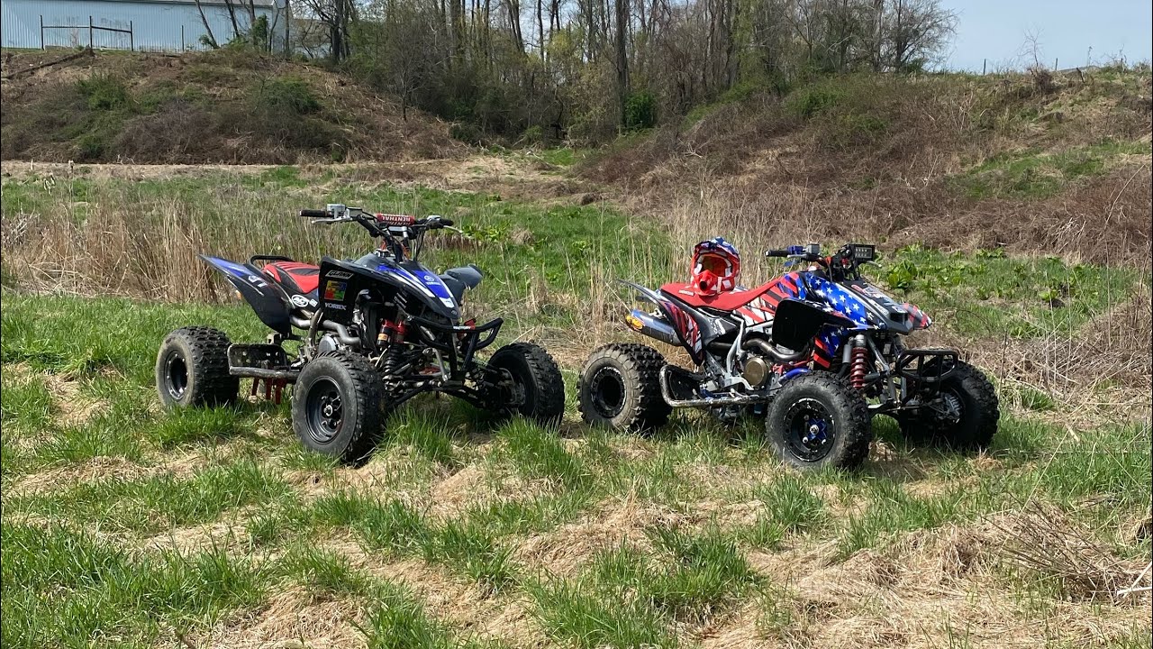 YFZ and TRX EXPLORING THE POWER LINES