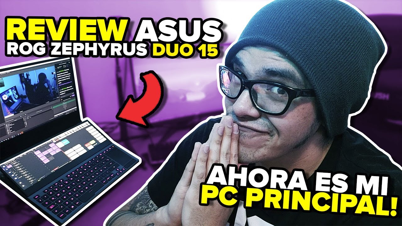 MI NUEVA PC PRINCIPAL PARA STREAM ES UNA LAPTOP! | REVIEW ASUS ROG ZEPHYRUS DUO 15 | UrbVic