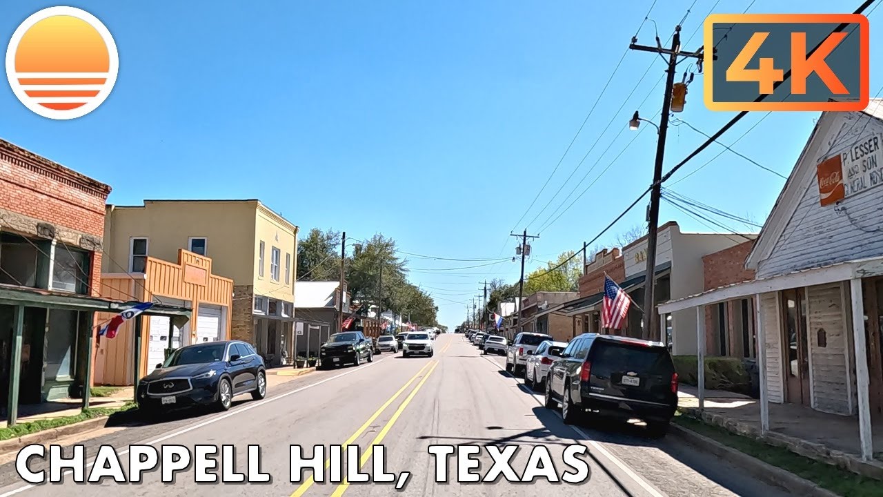 Chappell Hill, Texas! Drive with me!