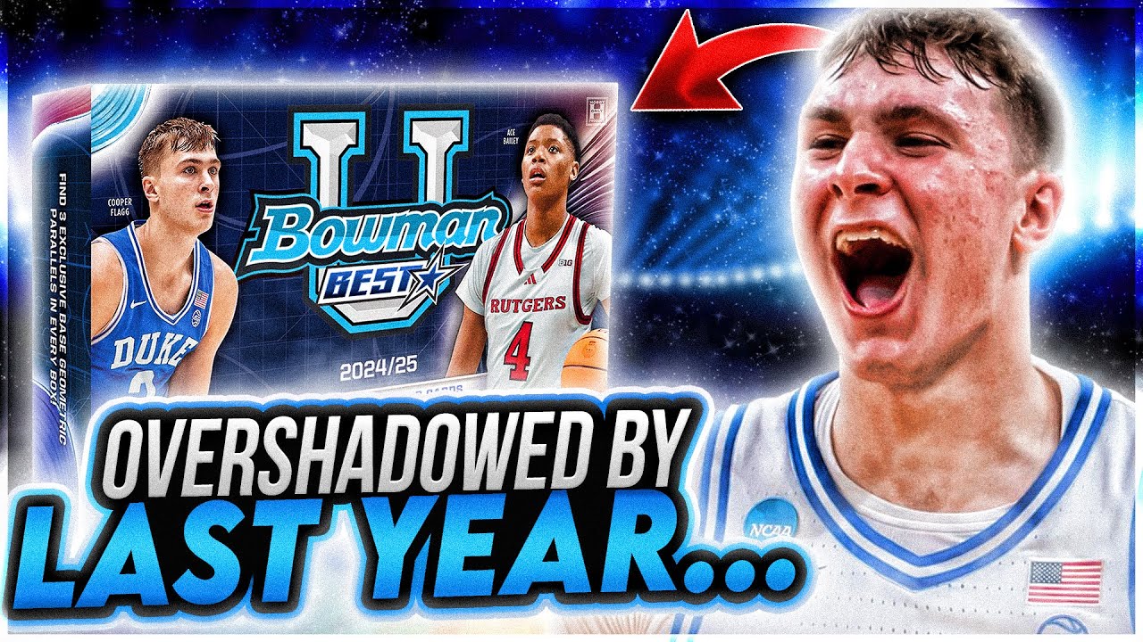 BIG SHOES TO FILL... | 2024-25 Bowman's Best University Basketball Hobby & Delight Review