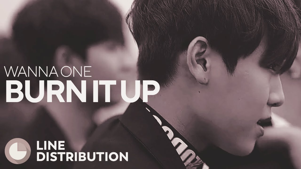 WANNA ONE - Burn It Up (Line Distribution)