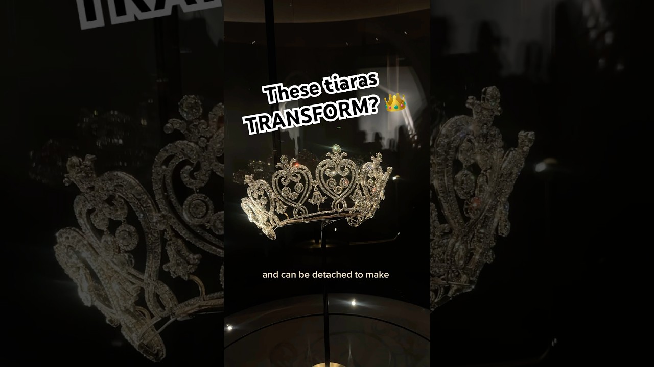 These tiaras TRANSFORM? || #historicalfacts #fashionhistory #britishroyalfamily