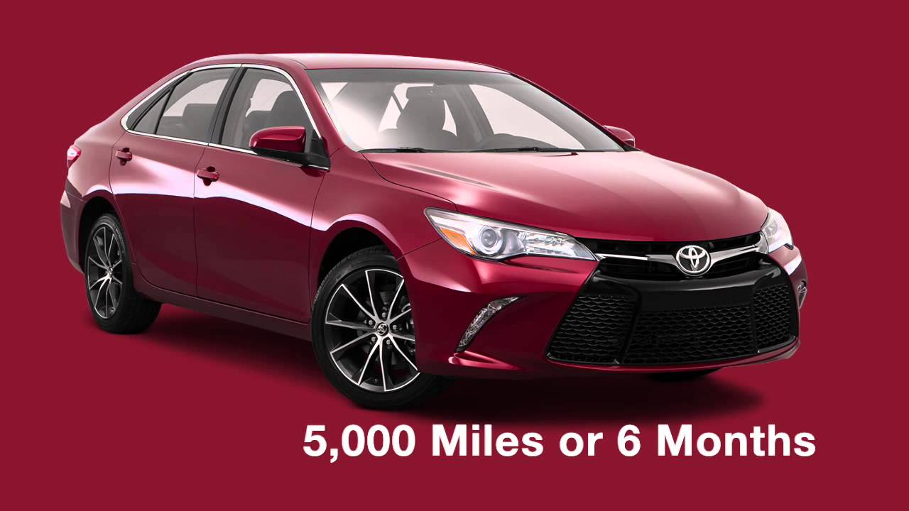 2016 Toyota Camry Maintenance Schedule in Houston